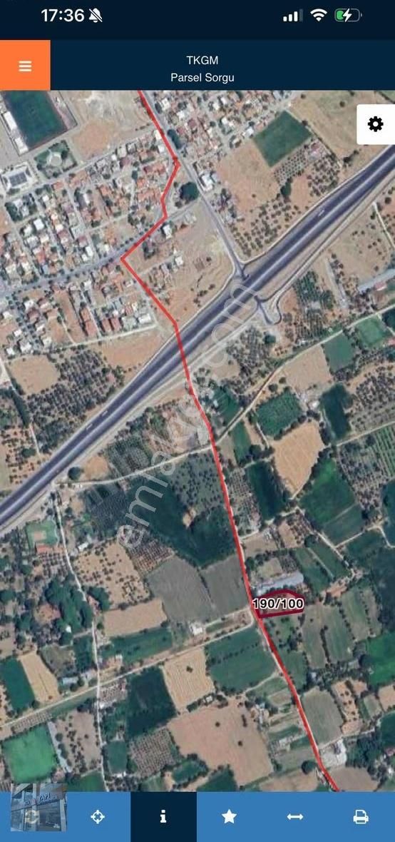 Ata Yapı&gayrimenkulden Bağlarda Yola Sıfır Zeytinli Tarla - Görsel 3