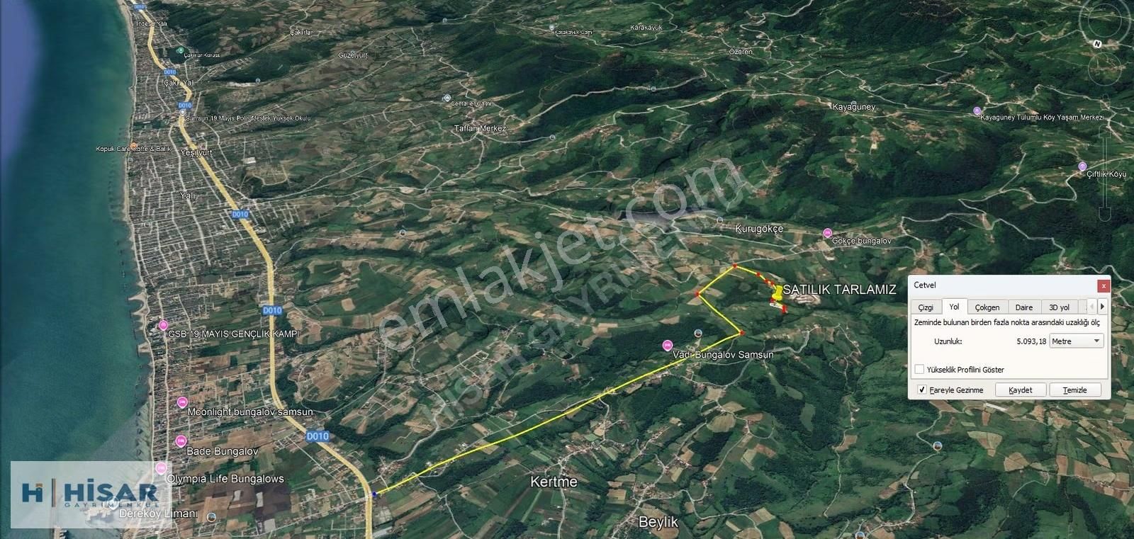Hisar'dan Kurugökçe'de Yatırımlık Tarla 2575 M2 - Görsel 7