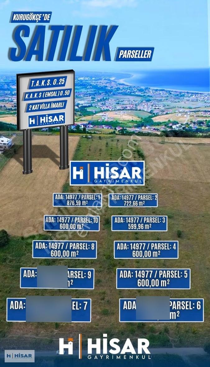 Hisar'dan Kurugökçe'de Villa İmarlı 876 M2 Deniz Manzaralı Arsa - Görsel 4