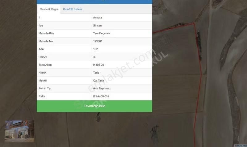Bk Gayrimenkulden Yenipeçenekte Yatırmlık İmara Sınır Kupon Arsa - Görsel 10