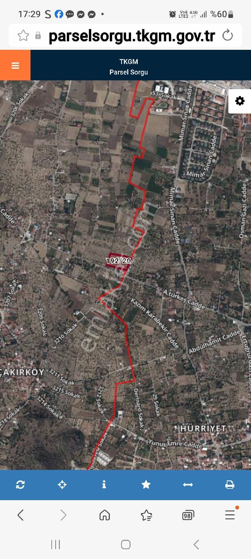 Villa Ve Müstakil Ev Yapımına Uygun Afyonun Gözde Mahallesi Çakırköyde - Görsel 7