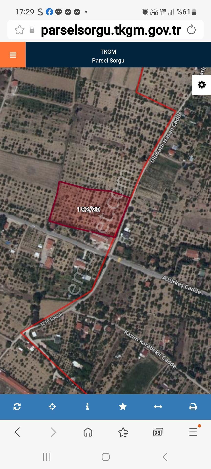 Villa Ve Müstakil Ev Yapımına Uygun Afyonun Gözde Mahallesi Çakırköyde - Görsel 9