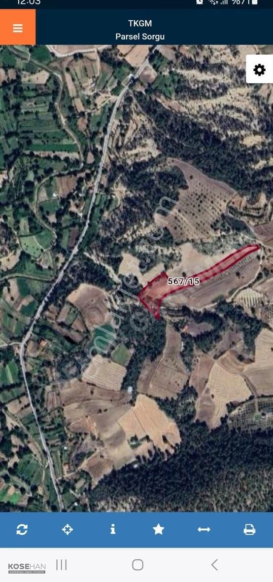 Kösehan Gayrimenkulden Honaz Mevkii Satılık Tarla..