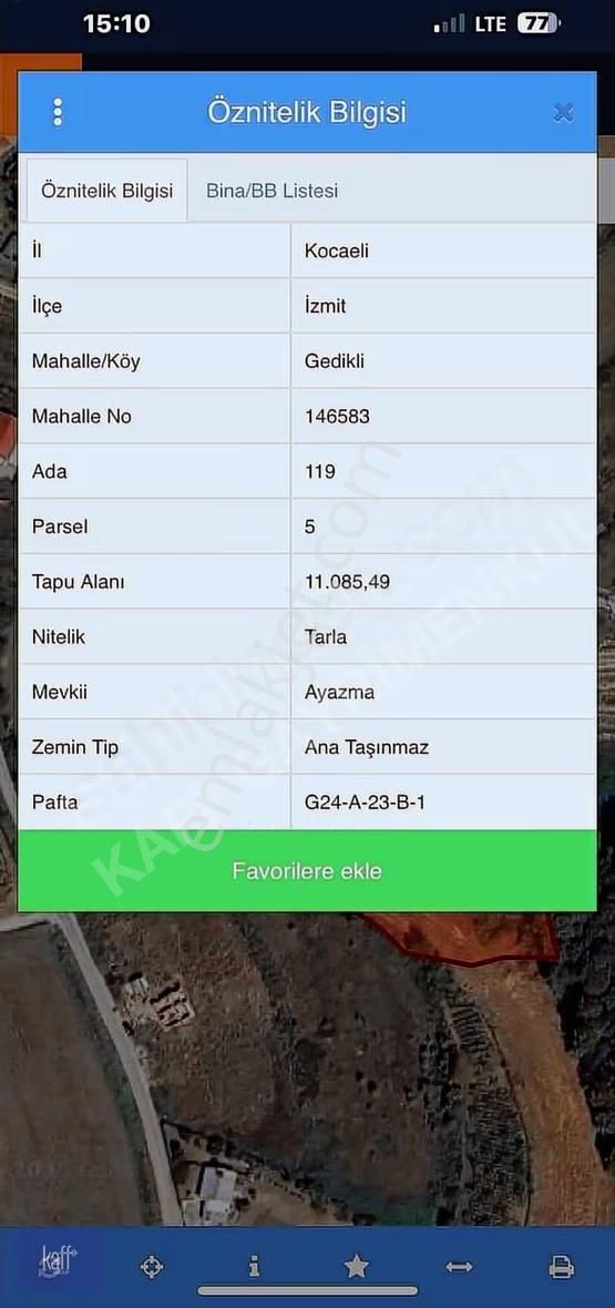 İzmit Gedikli Mahallesinde Yatırım İçin Harika Fırsat... - Görsel 5