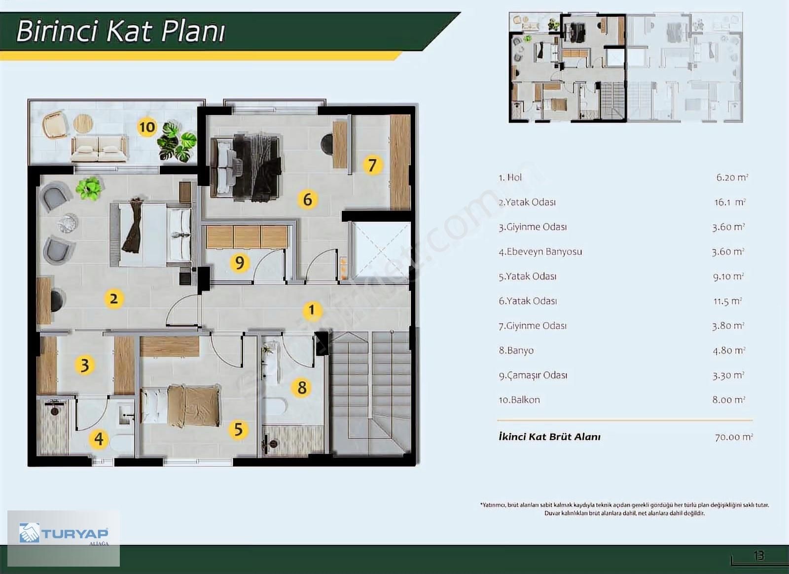 İzmir Şakranda Denize Sıfır Tripleks Villa - Görsel 28