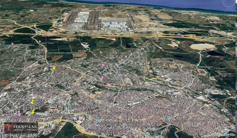 Tekbaşlar'dan Belediye Kamu Binaları Çevresinde Satılık Arsa - Görsel 2