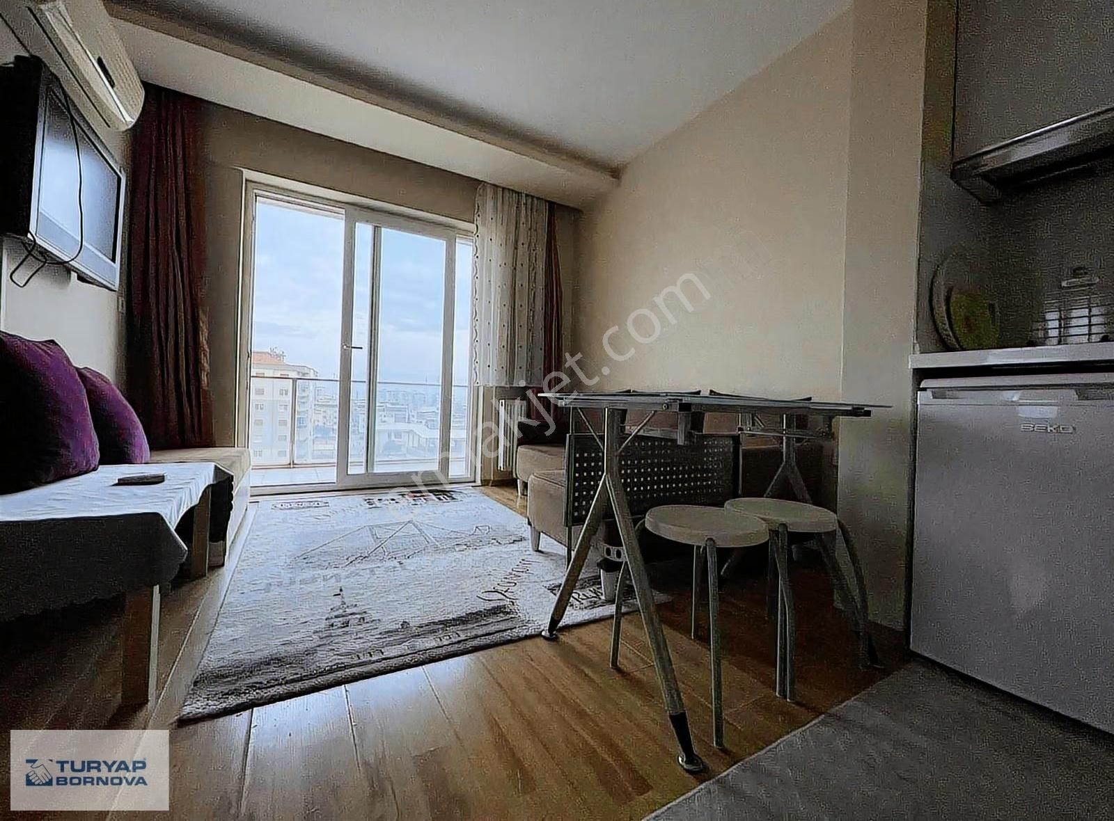 Turyap Bornovadan Myvia Bornova Sitesi Eşyalı Kiralık 1+1 Daire - Görsel 16