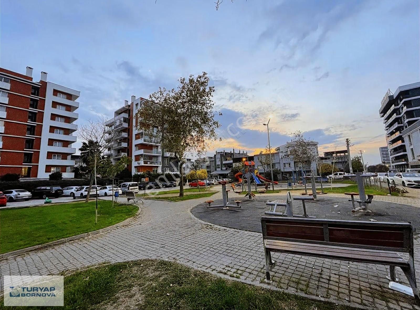 Turyap Bornovadan Myvia Bornova Sitesi Eşyalı Kiralık 1+1 Daire - Görsel 20