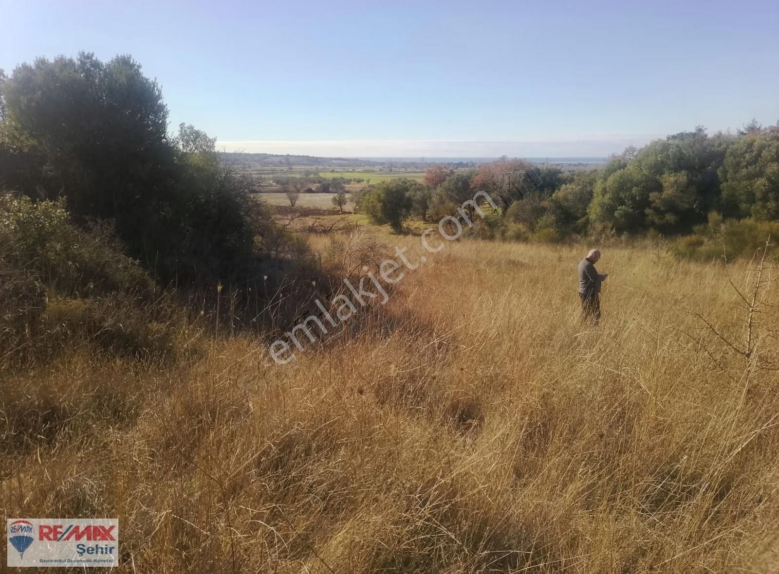 Çanakkale Eceabat'ta Satılık 3,300 M² Deniz Manzaralı Tarla - Görsel 8