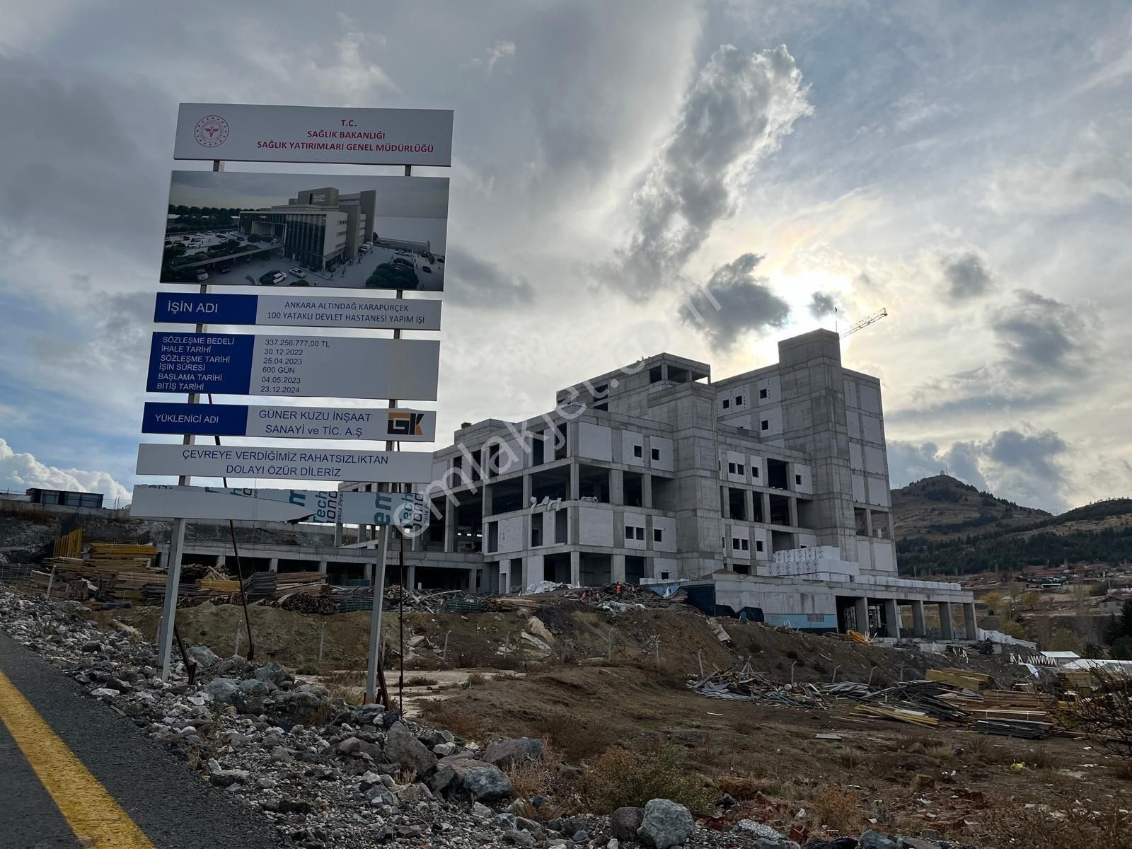 Hastane Önünde Dibinde 150m2 Konut İmarlı Yüksek Blok Site Parseli - Görsel 6