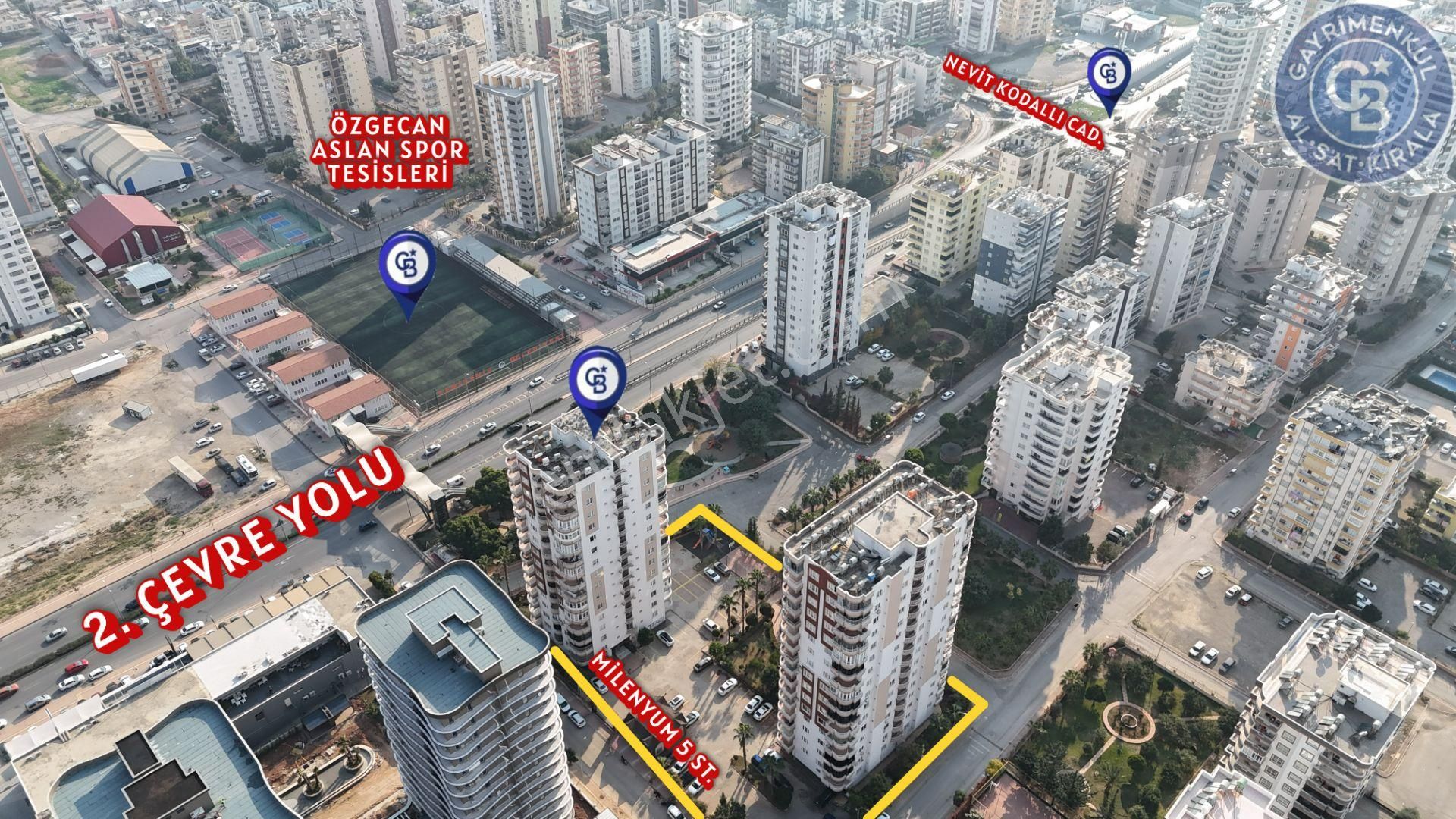 Yenişehir Menteş Mah. Milenyum 5 St. 3+1 Kiralık, - Görsel 4