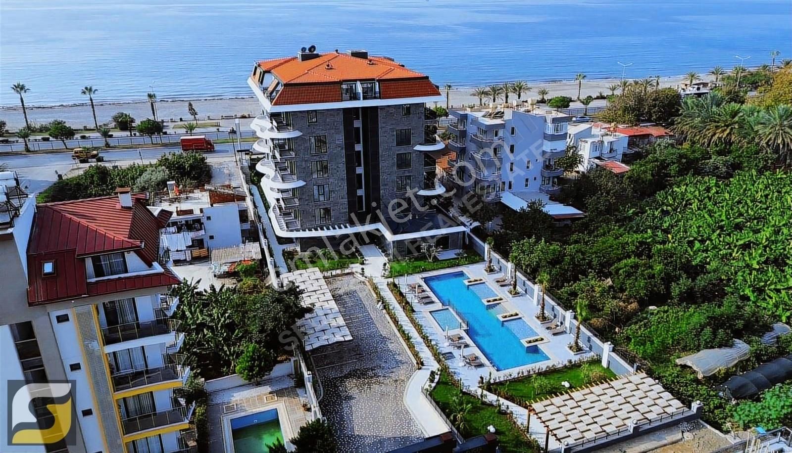 Kestelde Denize Manzaralı Sıfır Binada Kiralık 1+1 Daire - Görsel 19