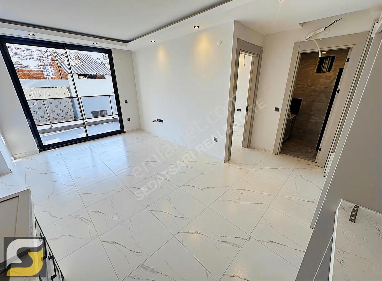 Kestelde Denize Manzaralı Sıfır Binada Kiralık 1+1 Daire - Görsel 3