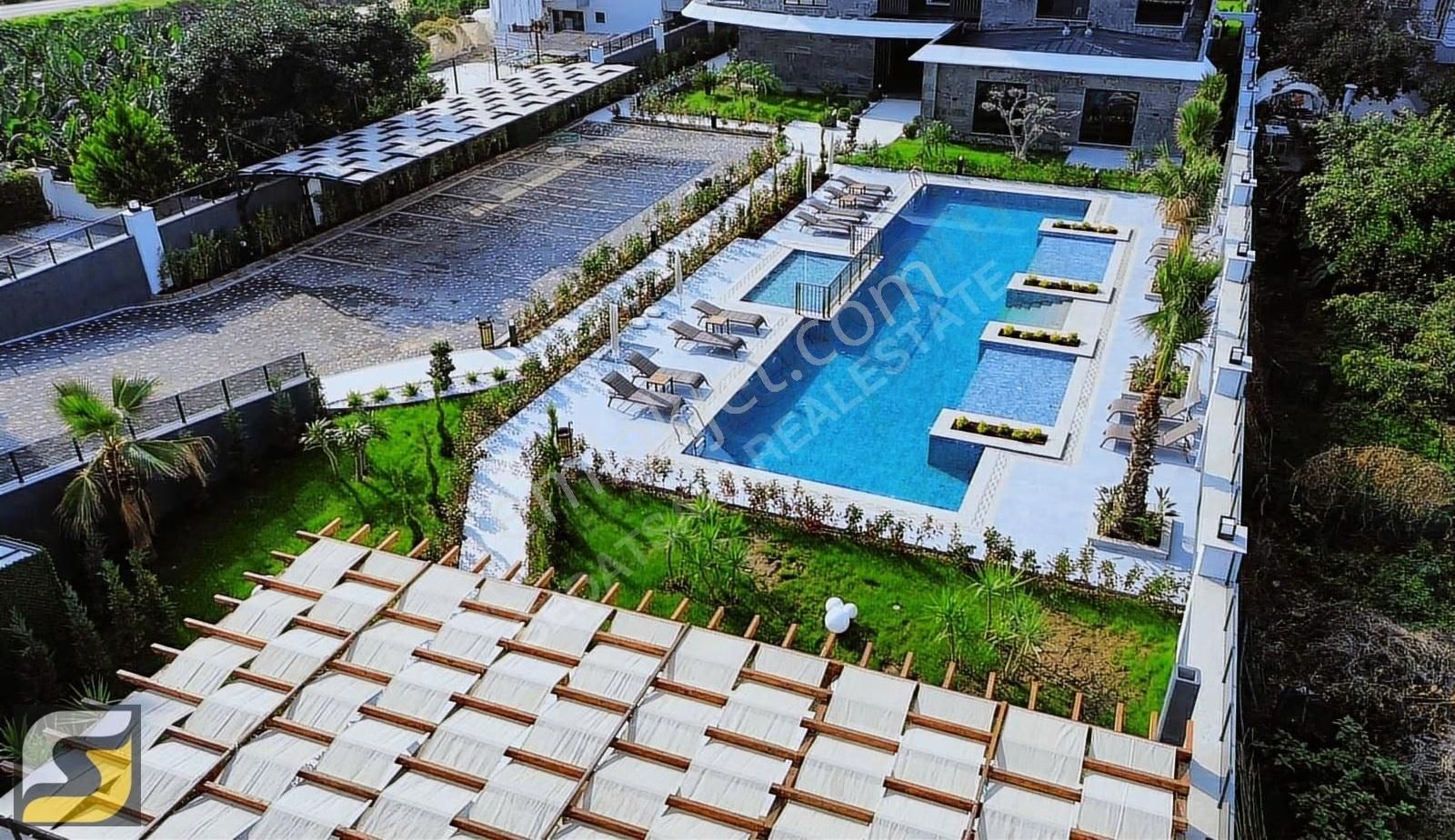 Kestelde Denize Manzaralı Sıfır Binada Kiralık 1+1 Daire - Görsel 21