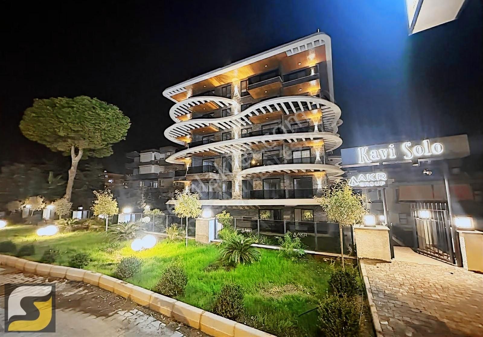 Kestelde Denize Manzaralı Sıfır Binada Kiralık 1+1 Daire