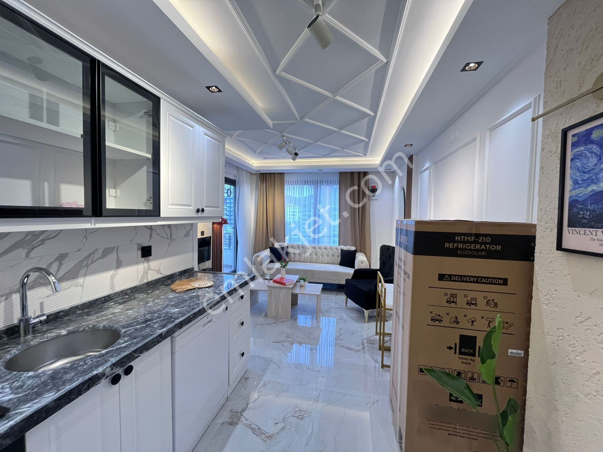 Truva//nazım Demirci’den Körfez’de 1+1 Satılık Sıfır Eşyalı - Görsel 14