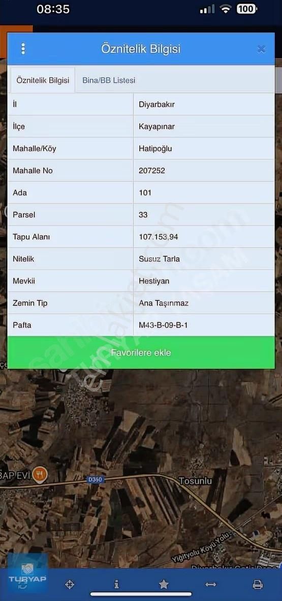 Yolboyu Toki Yürüme Mesafesi Hatipoğlu En Güzel Parseli - Görsel 2