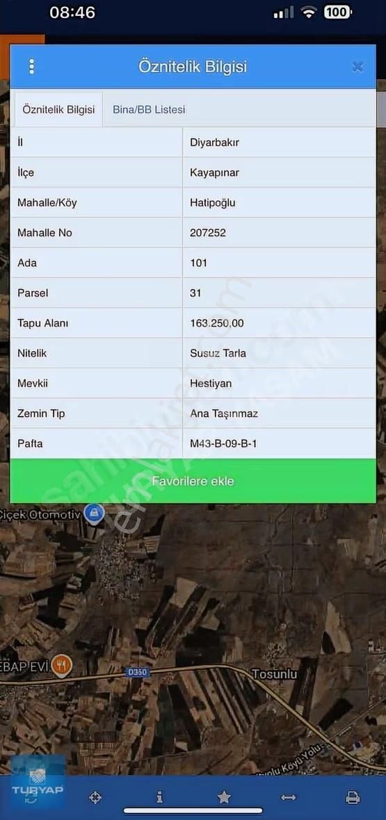Hatipoğlu Her Parselde Elimizde Mevcut