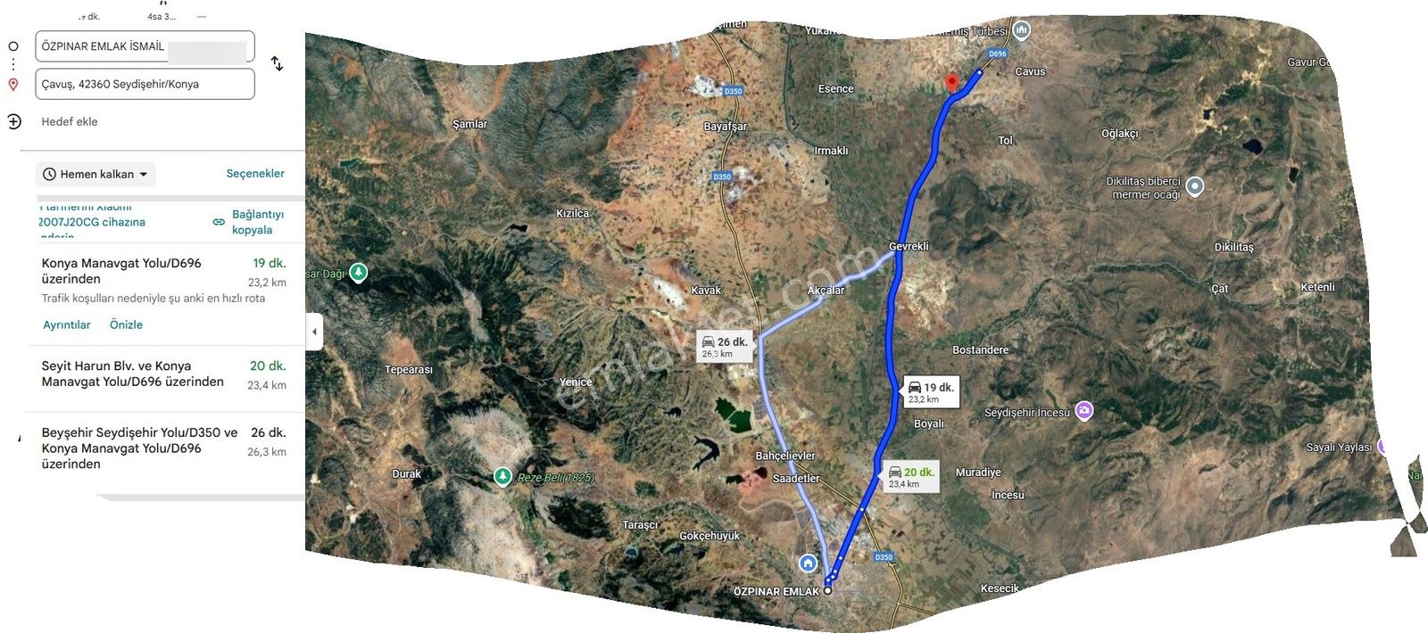 Özpınar ,dan Çavuş Satılık Sulu Tarla 1050 M2 Anayola 50 M. - Görsel 8