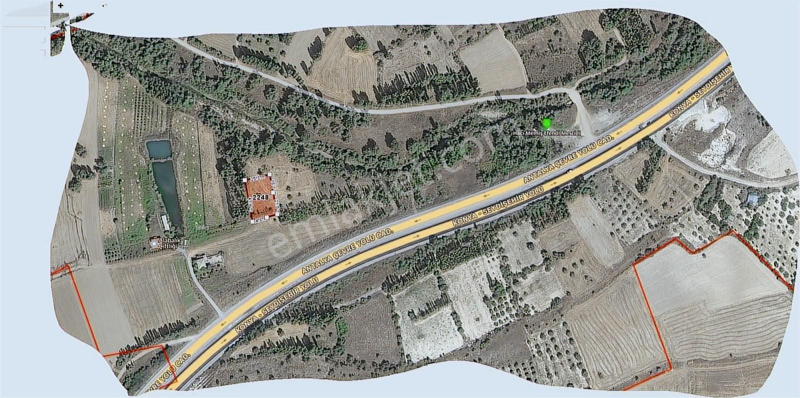 Özpınar ,dan Çavuş Satılık Sulu Tarla 1050 M2 Anayola 50 M. - Görsel 3