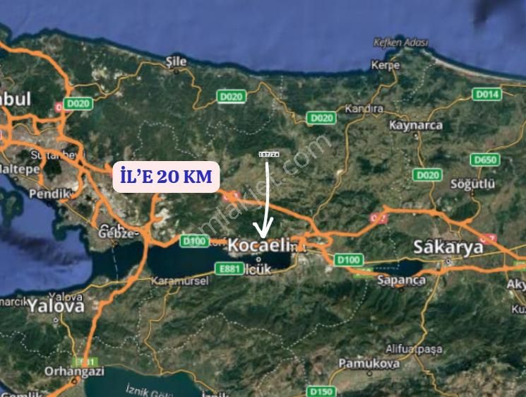 Kocaeli Kandıra Çakmaklar Köyünde 206 M² Tarla Satılıktır - Görsel 7