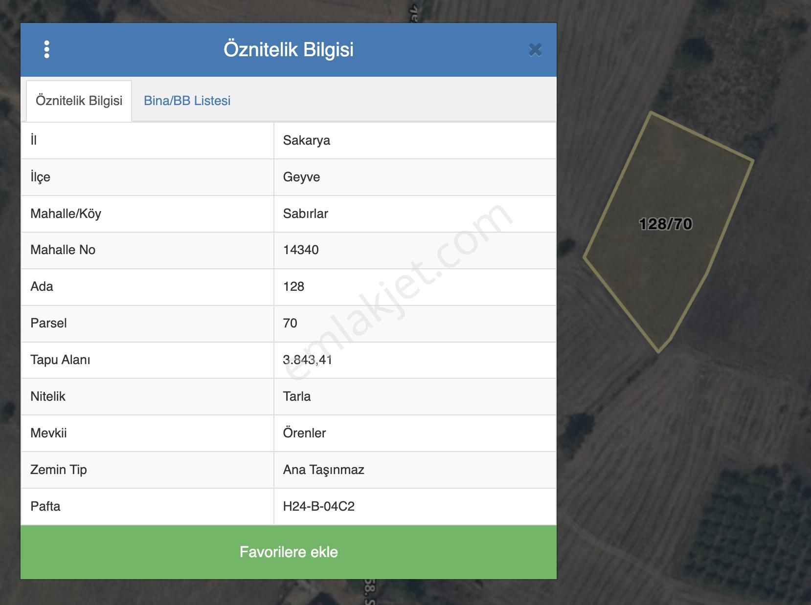 Geyve Sabırlar'da Yatırıma Uygun 3.843 M2 Tarla - Görsel 16