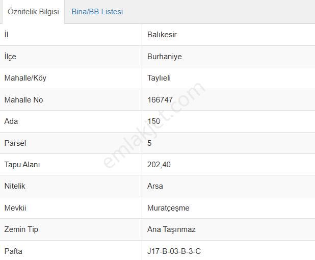Eu Gayrimenkul'den Denize 100 Metre Mesafede Arsa