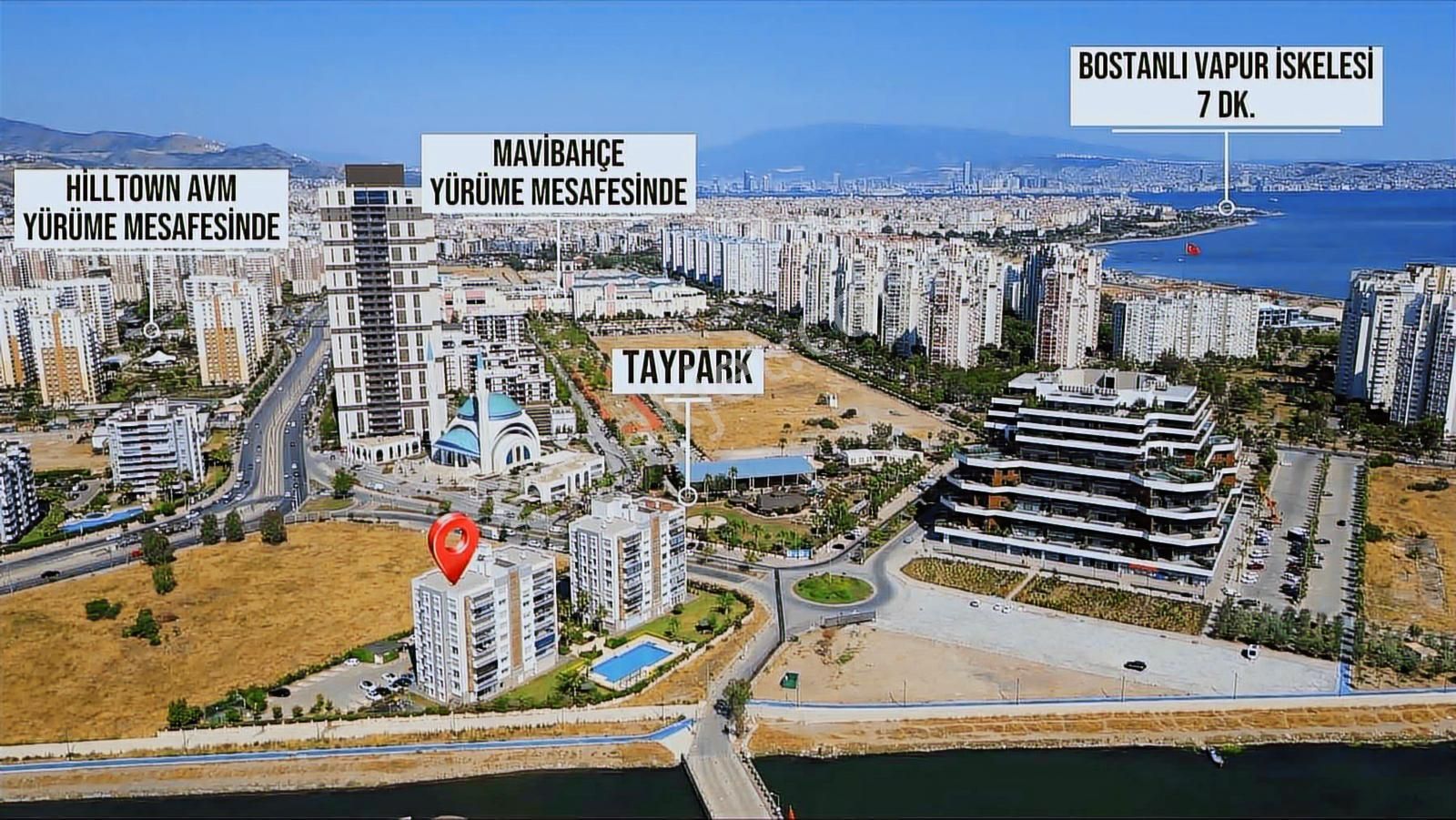 Mavişehir Mavi Ege Sitesinde Tam Deniz Manzaralı 4+1 Daire