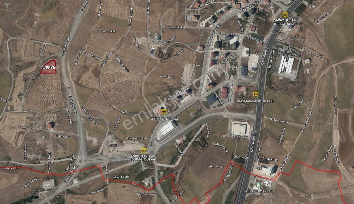 Çiftçioğullarından Kavacık Mevkiinde Site Dairesi Getirili 50 Mt. Yola Cephe Kök Tapu Arsa - Görsel 5