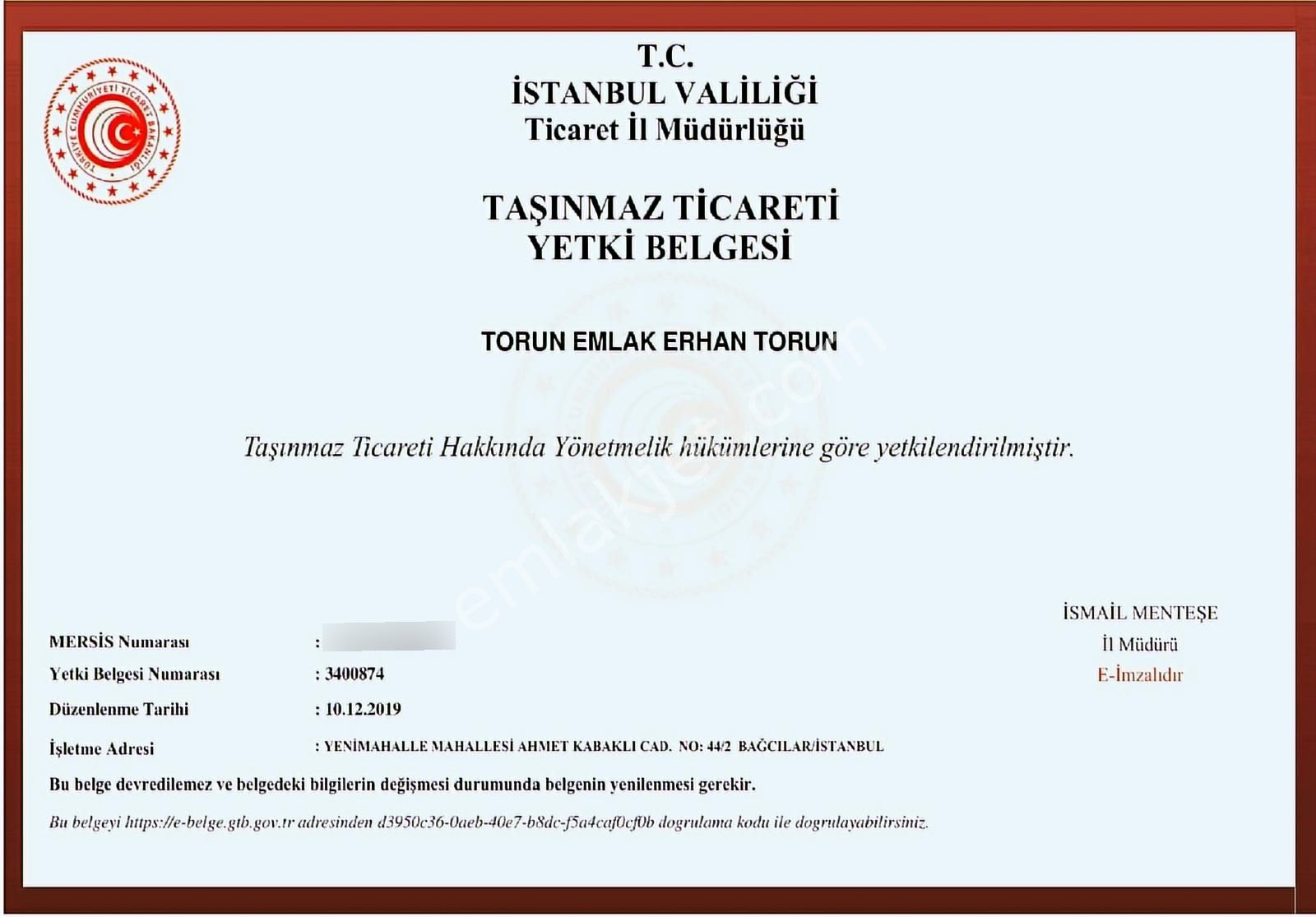 Torunlar Emlaktan Satılık 1+1 Y.giriş Daire Sancaktepe Mah. - Görsel 9