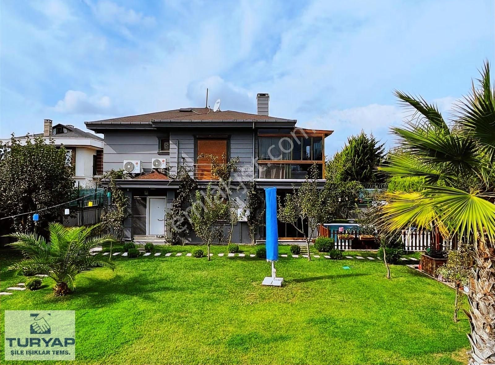 Şile Kumbaba'da 800 M2 Arsa İçinde Havuzlu 5+1 Lüks Villa. - Görsel 31