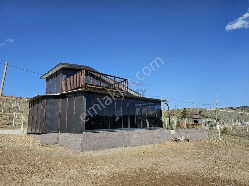 Güvenay - Çorum Baraj Manzaralı Bungalov Evi Bulunan Satılık Hobi Bahçesi - Görsel 7