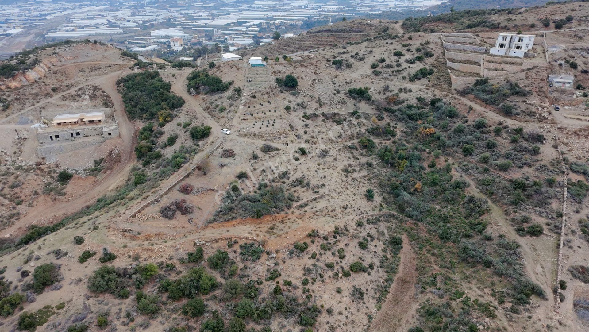 Gazipaşa Koru'da Full Deniz Manzaralı Villa Arsası - Görsel 2
