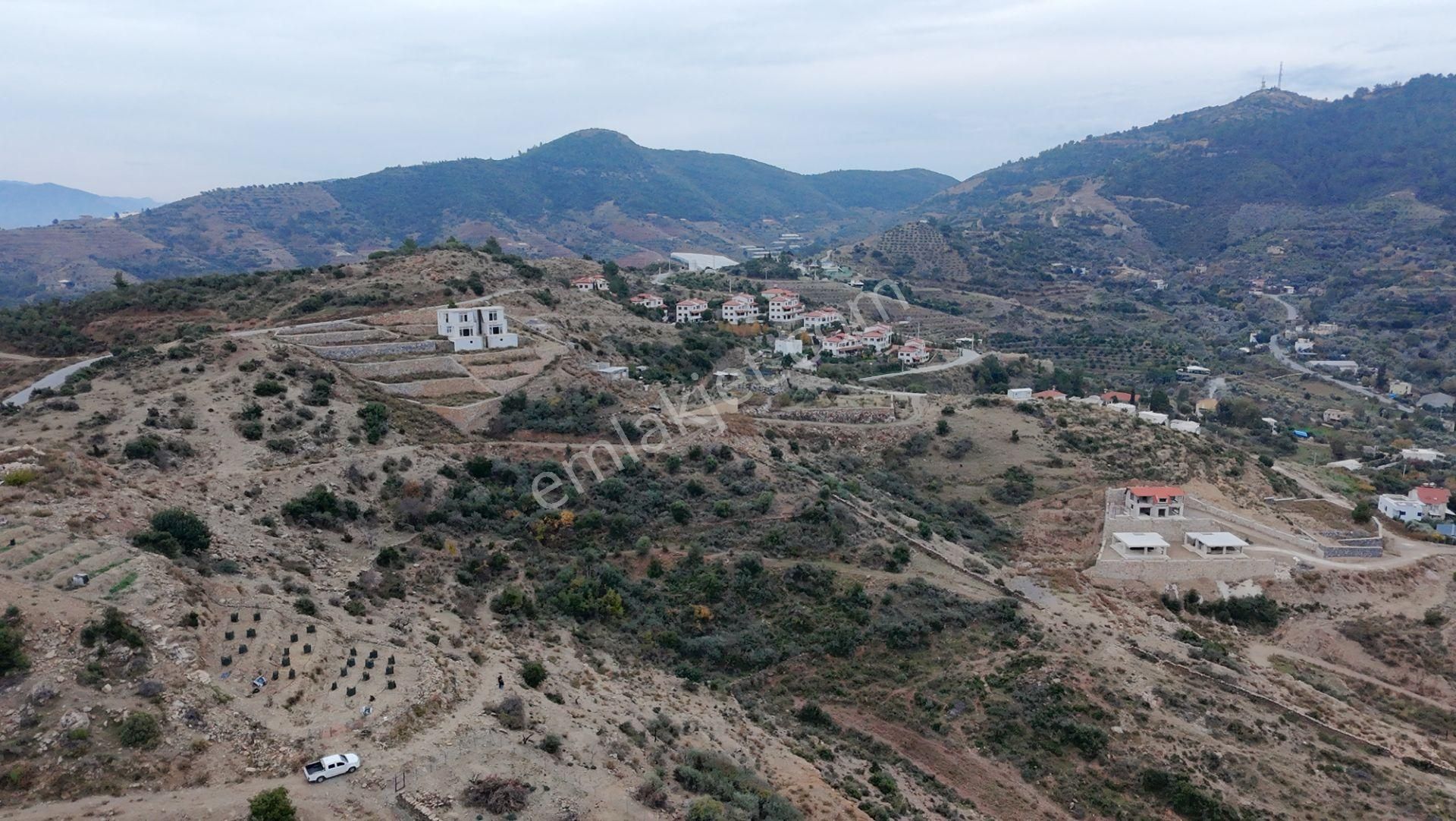 Gazipaşa Koru'da Full Deniz Manzaralı Villa Arsası - Görsel 8