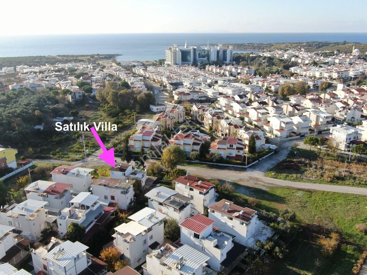 Didim Sağtur'da Satılık 3+1 Villa - Denize 600m Mesafede