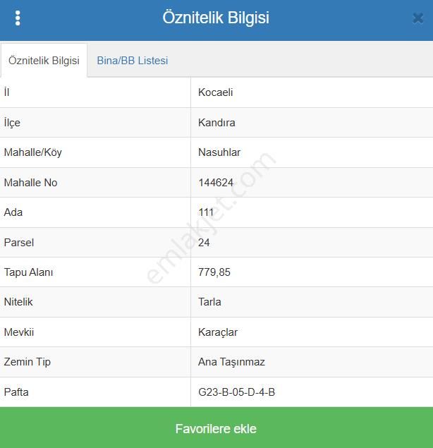 Kocaeli Kandıra Nasuhlar Köyünde 779 M² Tarla Satılıktır - Görsel 8