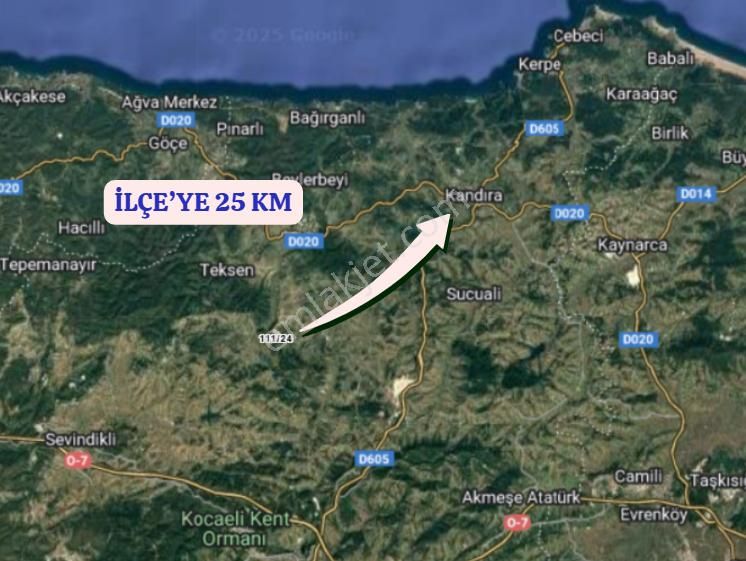 Kocaeli Kandıra Nasuhlar Köyünde 779 M² Tarla Satılıktır - Görsel 6