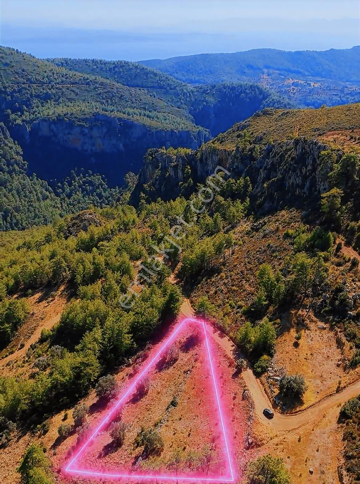 Muğla Menteşe Zeytinköy Mahallesi 4.478 M2 Tarla - Görsel 2