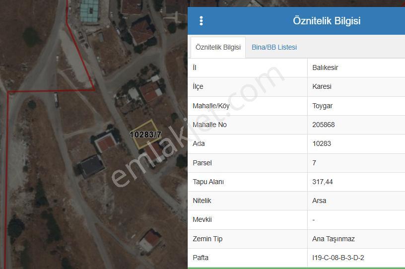 Century21 Bal'dan Balıkesir Toygar Mah.'de Satılık Arsa - Görsel 18