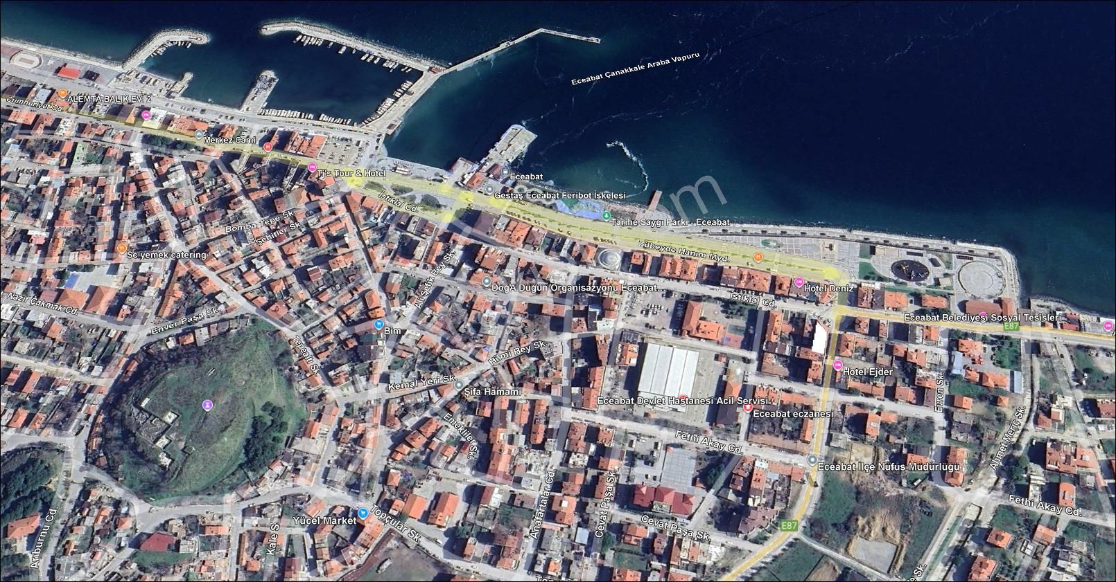 Eceabat Merkez | Sahil & Feribota Yakın | 2+1 100 M² Satılık Daire