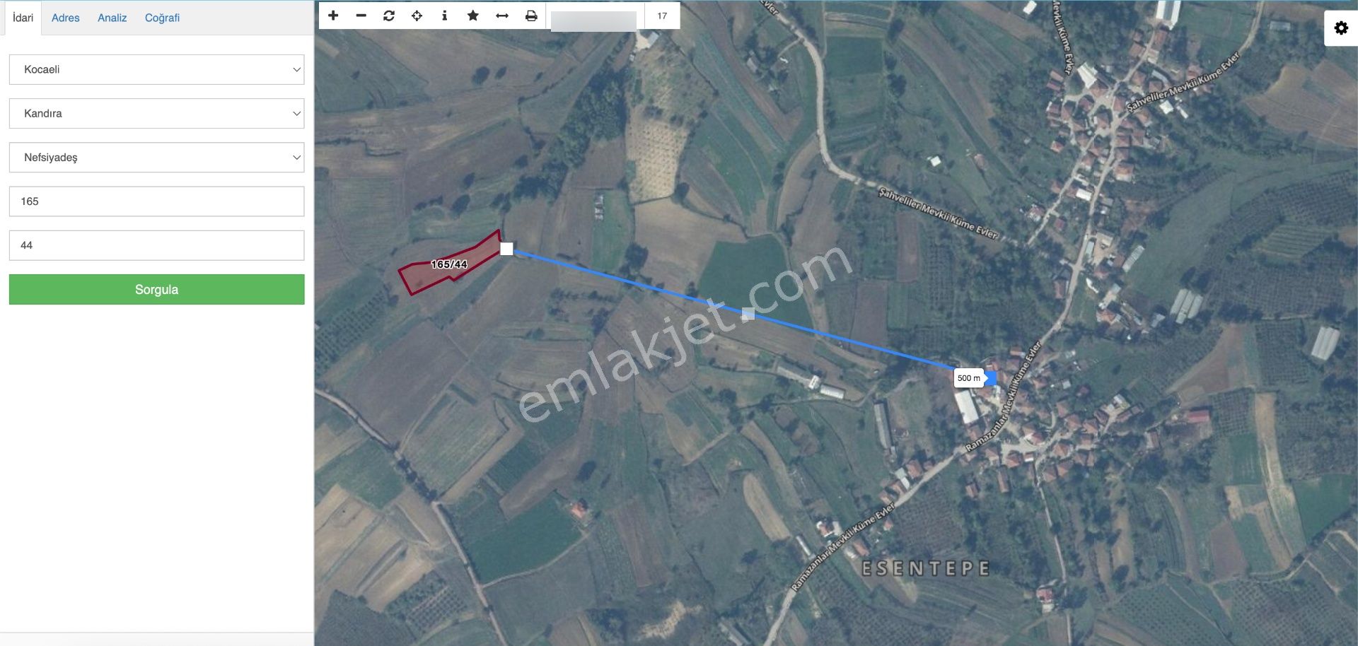 Kocaeli Kandıra Nefsiyadeş Resmi Yola 1 Parsel 2.293,60 M2 Satılık Tarla - Görsel 3