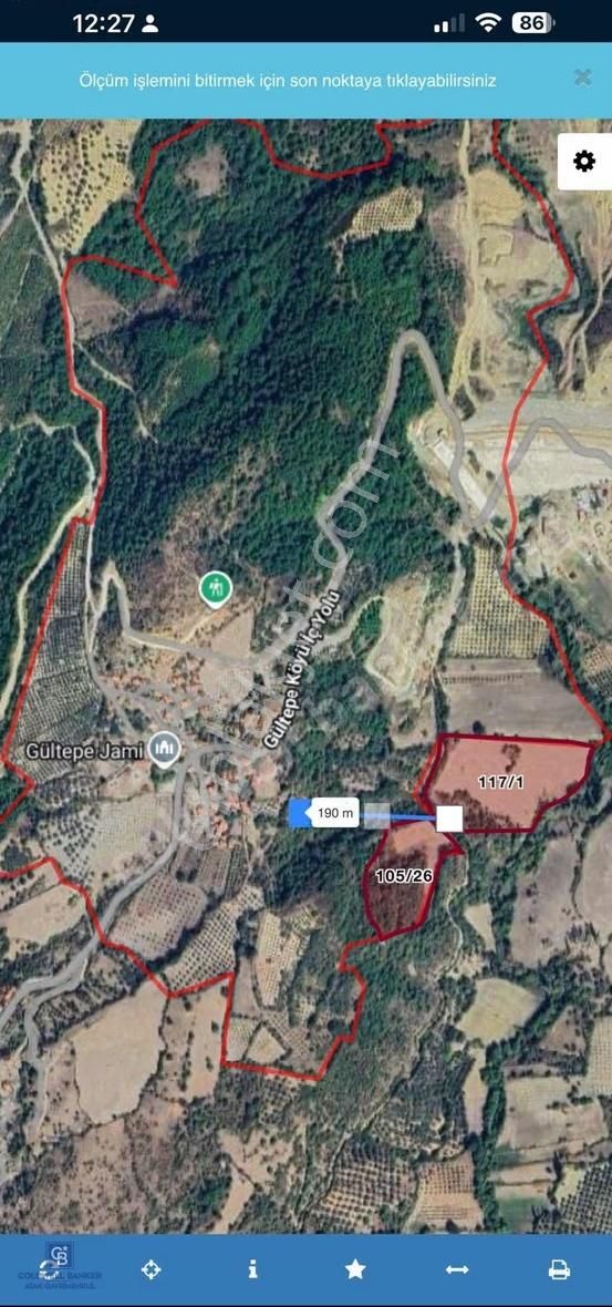Bergamada Köye 200 M Mesafede Şahane Çiftlik Arazisi - Görsel 4