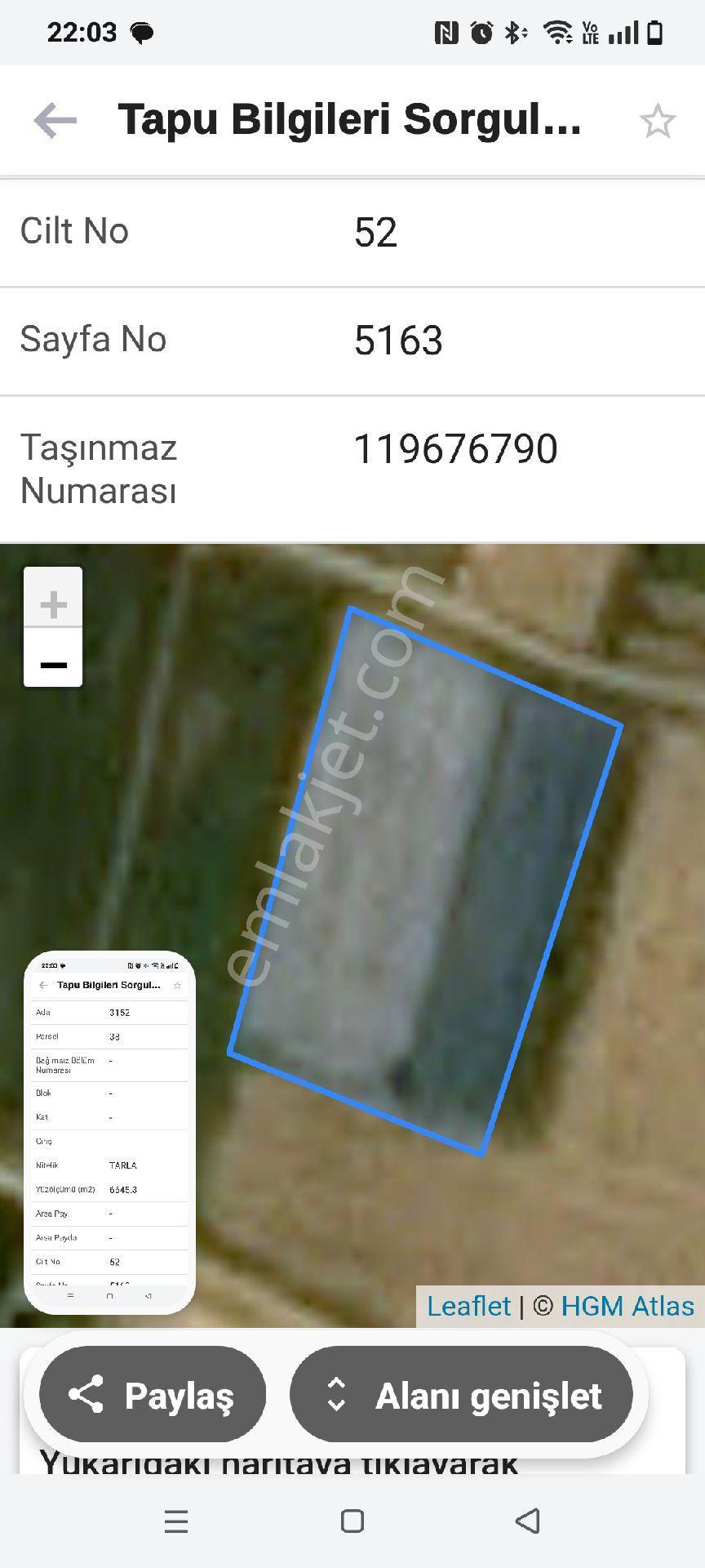 Acil Satılık Edirne Merkez Apturrahman Mahlesi Bahçelik Mevkiinde - Görsel 2