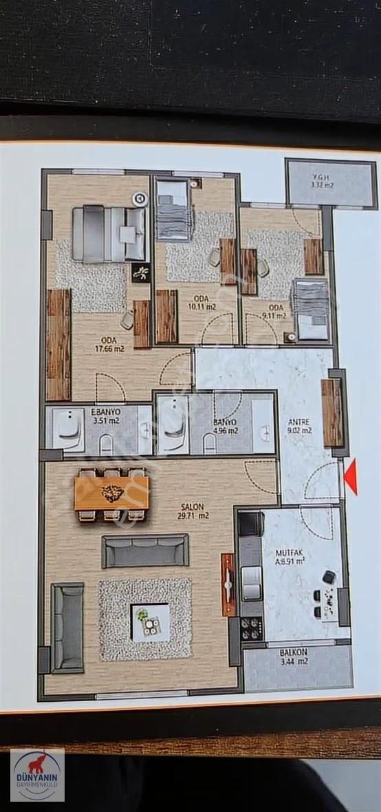 Maltepe Esenkent'te Site İçinde Sıfır 3+1 Satılık Daire - Görsel 6