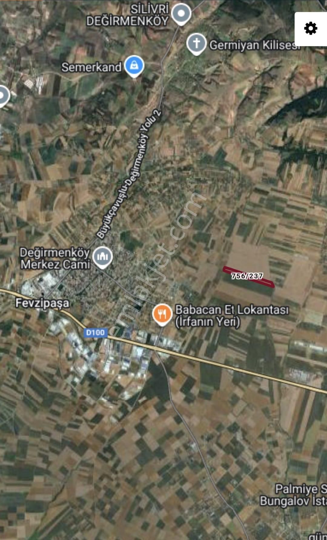 Remax Necati Kurt/ Silivri Balaban'da İmara Çok Yakın Arazi