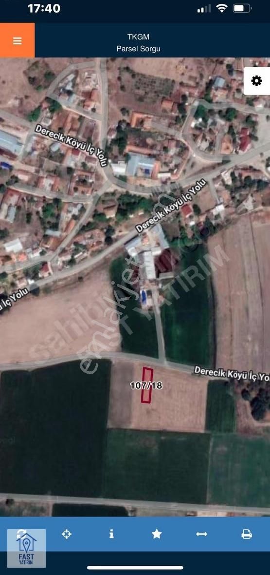 M.kemalpaşa Derecik De Satılık Arsa