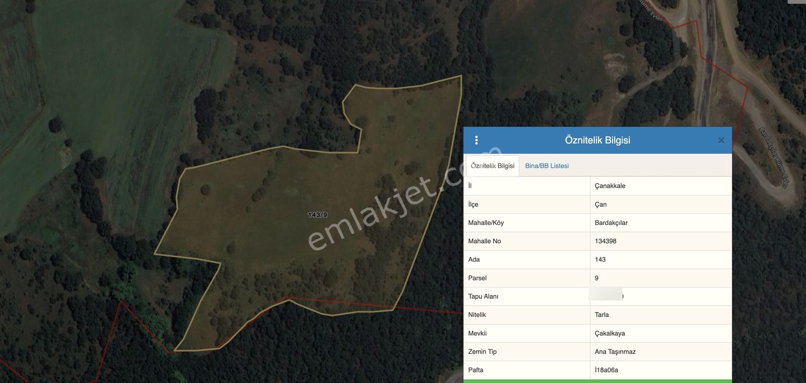 Fırsat! Çanakkale / Bardakçılar'da 33.250 M² Yatırımlık Arazi - Görsel 13