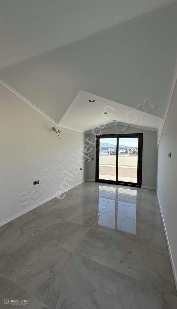 Fethıye Akarca Terasından Deniz Manzaralı 4+1 Yerden Isıtmalı - Görsel 31