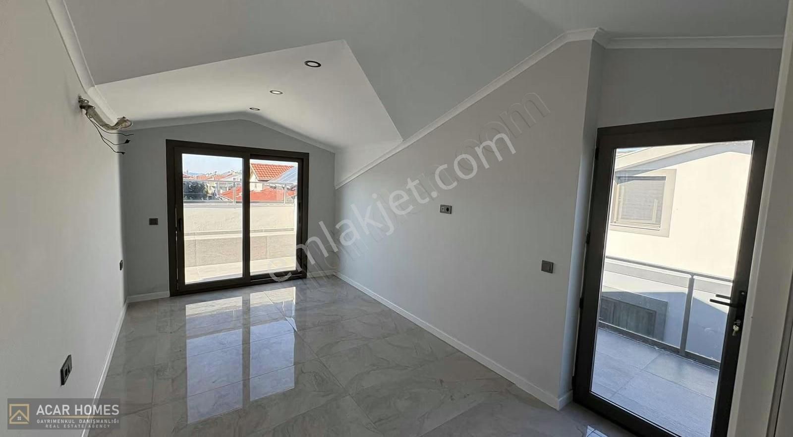 Fethıye Akarca Terasından Deniz Manzaralı 4+1 Yerden Isıtmalı - Görsel 17