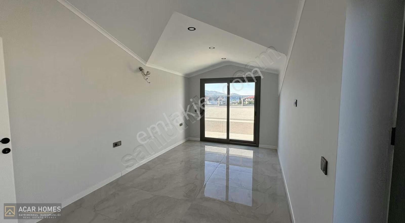 Fethıye Akarca Terasından Deniz Manzaralı 4+1 Yerden Isıtmalı - Görsel 8